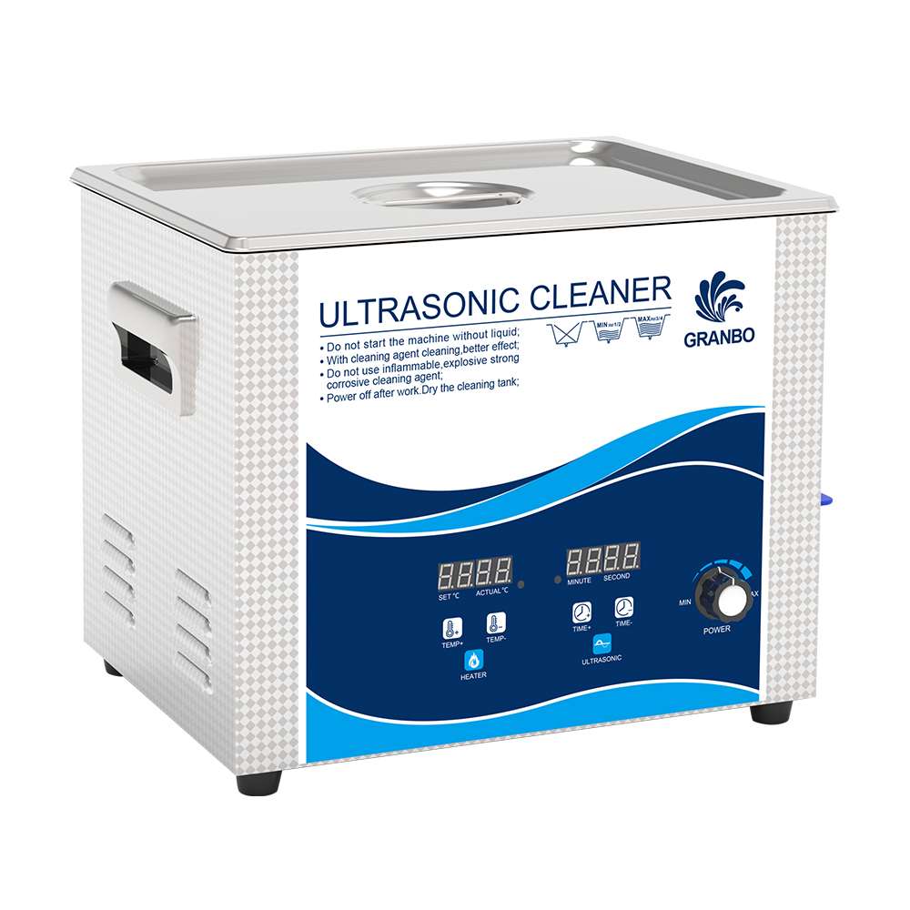 power adjustable timer cleaning digital stainless steel contact lens ultrasonic cleaner