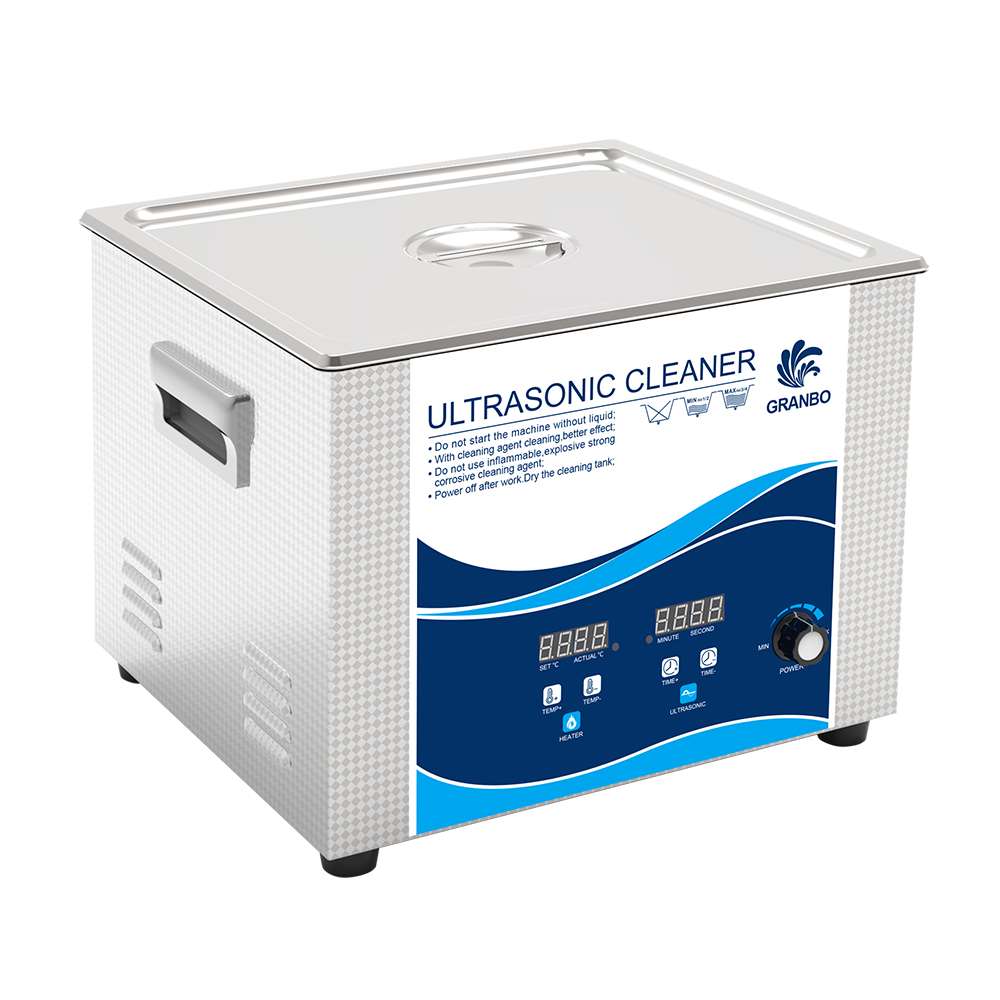 ultrasonic cleaner with drainage double core power for medical denture /jewelry