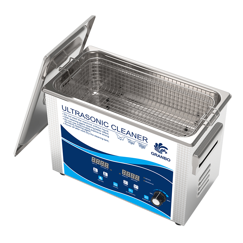 multi function power adjustable semi wave ultrasonic cleaner for dental jewelry cleaning